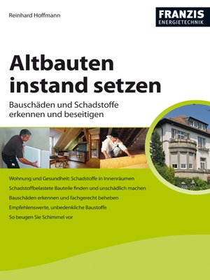 cover image of Altbauten instand setzen
